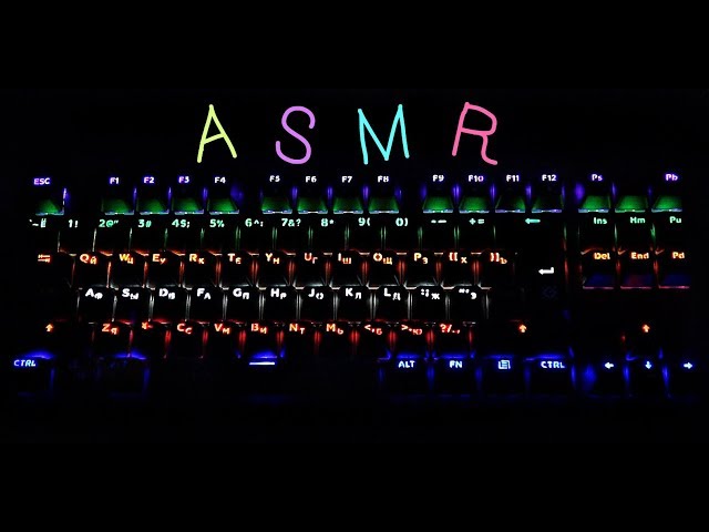 ASMR Sounds keyboard ♥ ASMR Light triggers♥Tingles