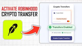 How to Activate Crypto Transfer Robinhood Full Guide