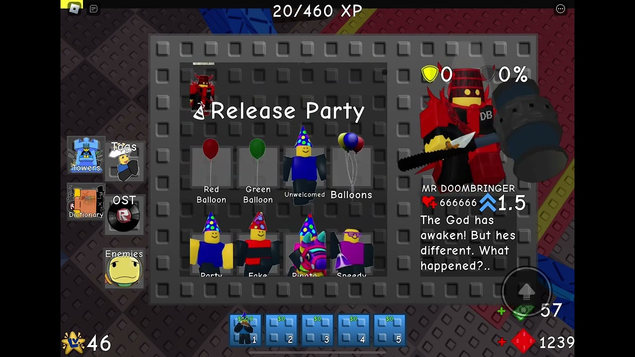 The entire dictionary (nearly) Doomspire Defense