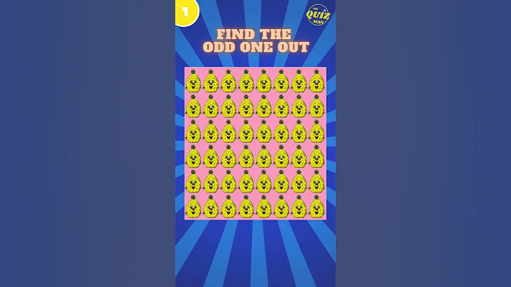 Can You Find the Odd One Out? Visual Puzzle Challenge for All Ages | Test Your Observation Skills!