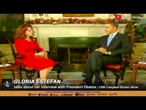 Gloria talks about her interview with President Ob...