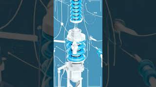 insulator in transmission line #electrical #transmission #lines #insulator #viral #shorts #trend