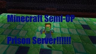 Awesome Semi-OP Minecraft Prison Server! Ep.1