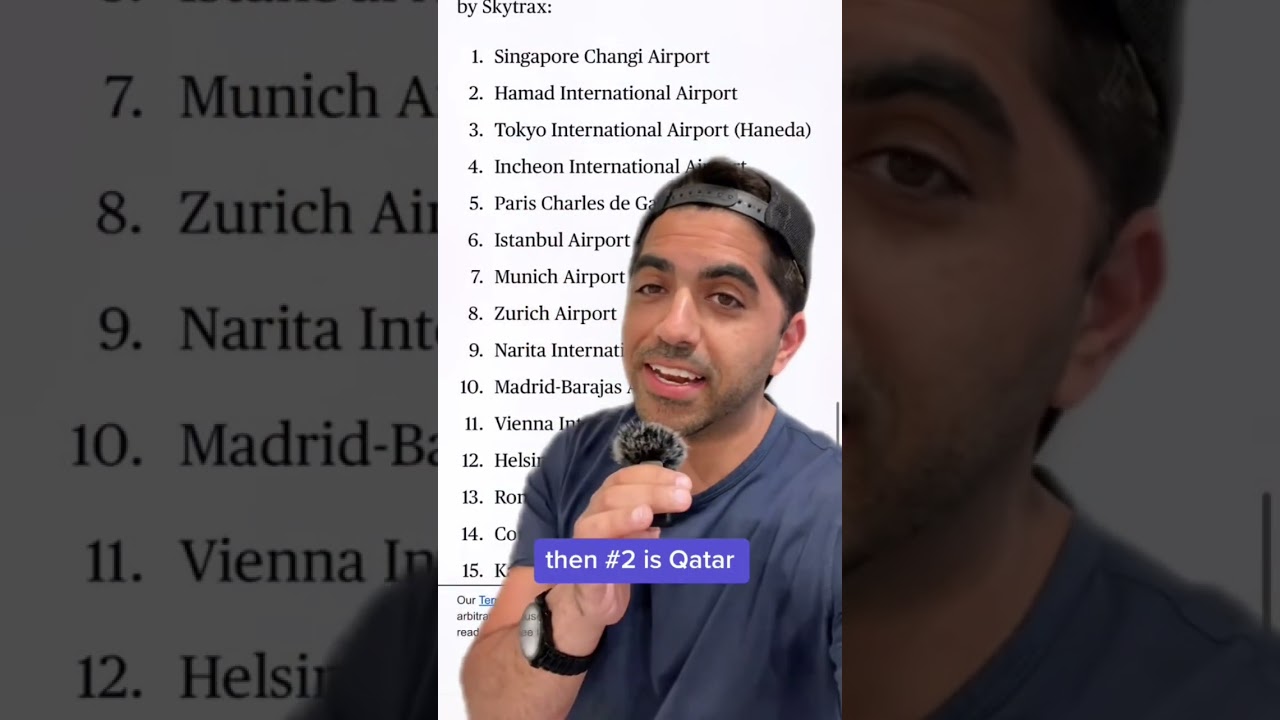 Top 20 Airports: Where is America?