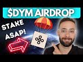 Dymension $DYM Airdrop [How to Stake for MORE Airdrops]