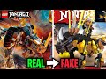 CRAZY FAKE vs REAL LEGO SETS! (NEW Funny Ninjago Fakes)