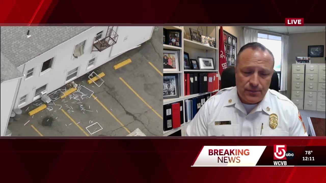 Brockton Fire Chief Brian Nardelli on fire