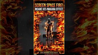 Screen Space Fire in Unreal Engine 5 Niagara