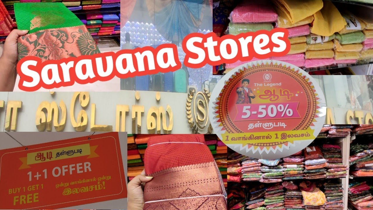 Saravana Stores Aadi offers 2022 Part 1 50 offers Tnagar ஆடி