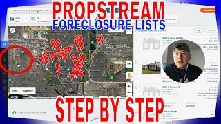 ✅  How I Find Pre Foreclosure Lists On PropStream 🔴