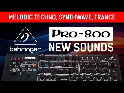 BEHRINGER PRO-800 | 174 Modern Synth Presets / Sounds / Patches | No Talking