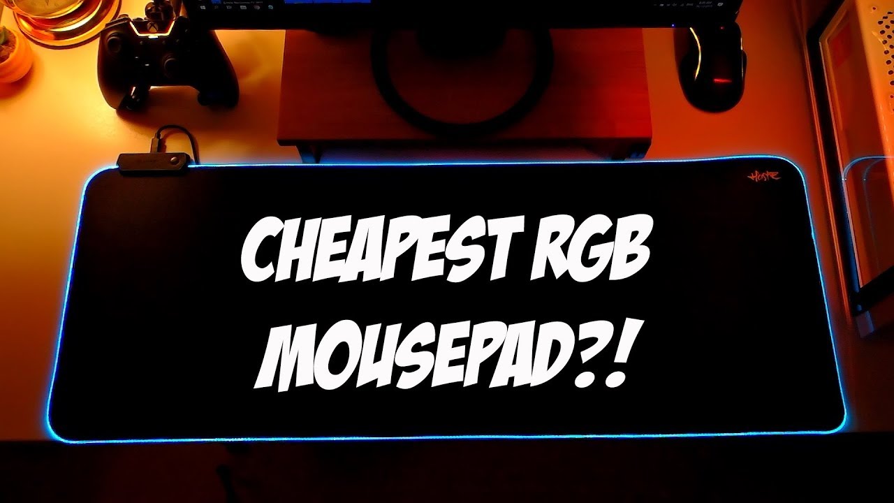 Tecware Haste XL RGB Mousepad Review with Closeup Shots!