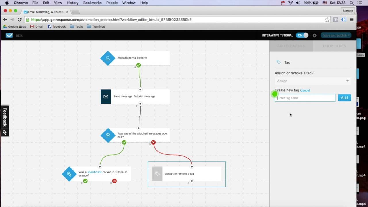 Автоматизация на email-ите, чрез Workflow Automation на GetResponse ...