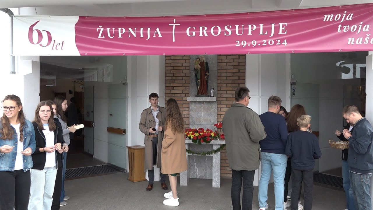 Praznovanje 60 let župnije Grosuplje, prvi del