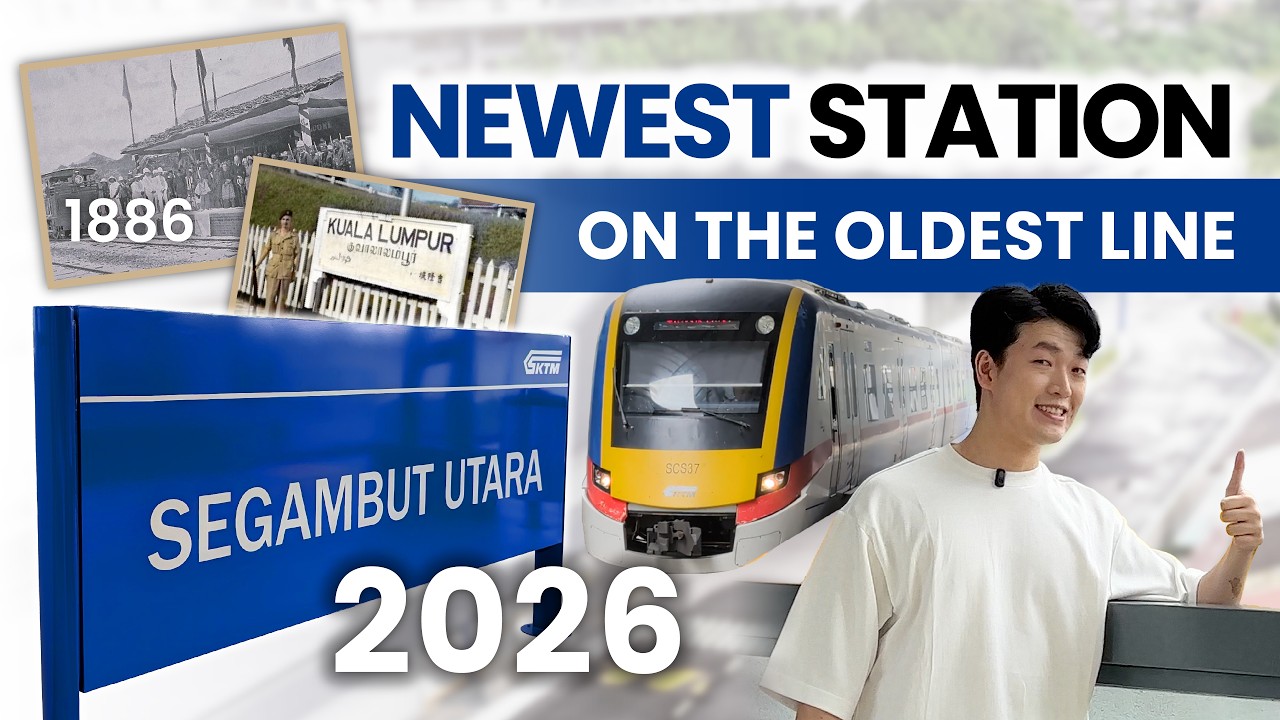 Segamat Train Segambut Utara: Newest Train Station on The Oldest Line in Malaysia ...