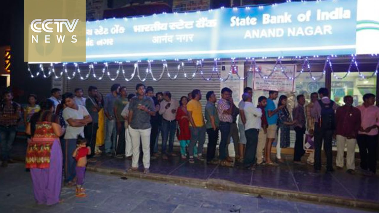 Frustration mounts as Indians crowd at ATMs for new bank notes
