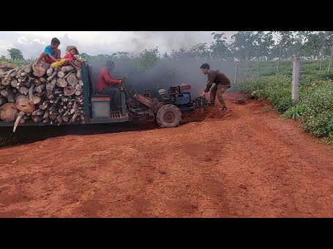 Video Xe Công Nông Chở Quá Tải Và Cái Kết Không Lên Được - youtube