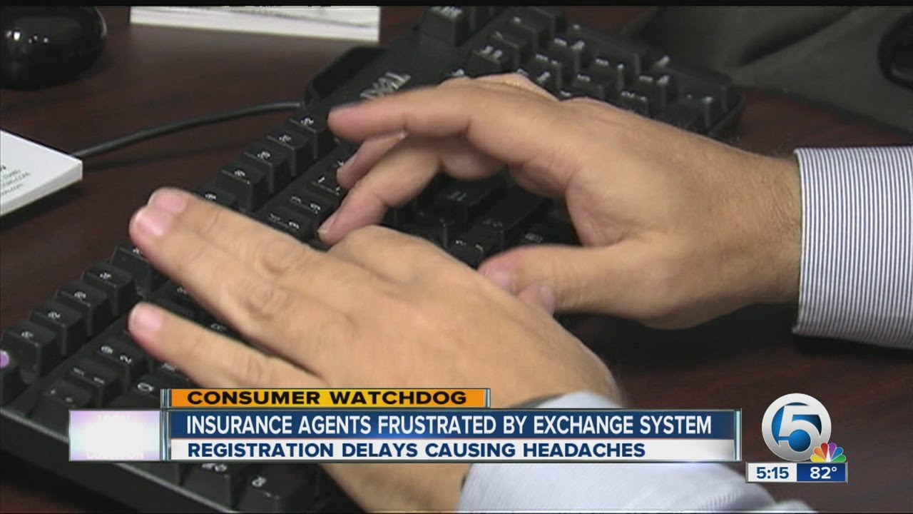 Insurance agents frustrated by exchange system
