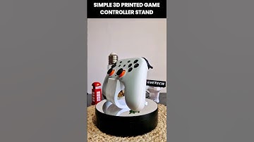Crafting a Simple 3D Printed Video Game Controller Stand! #shorts #3dprinting #videogames