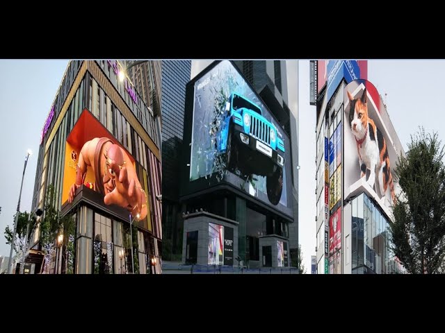 Louis Vuitton x Yayoi Kusama 3D anamorphic Billboard in Tokyo I