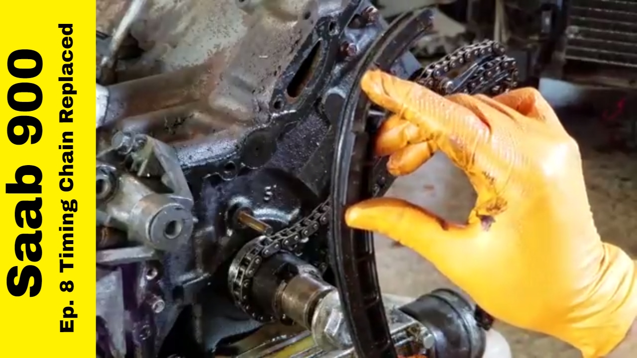 EP. 8 Saab 900 Timing Chain Replaced - YouTube