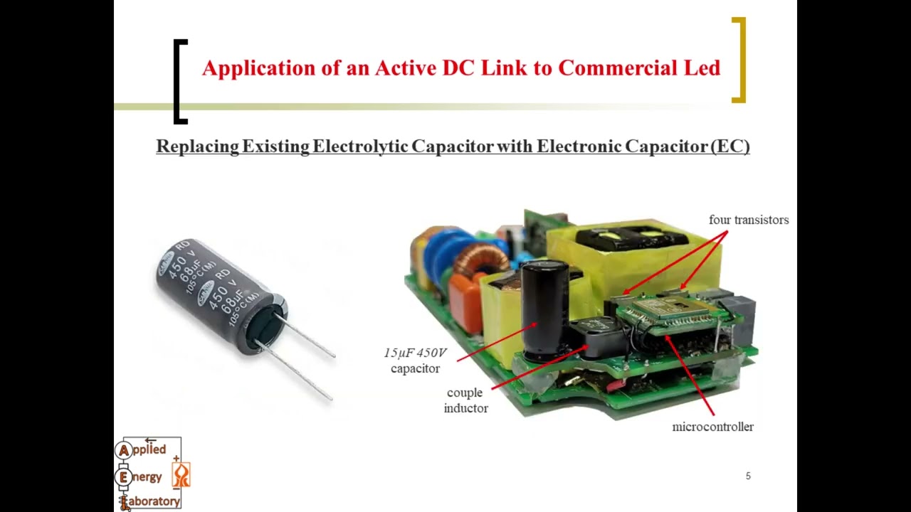 Active DC Link in Commercial LED Drivers