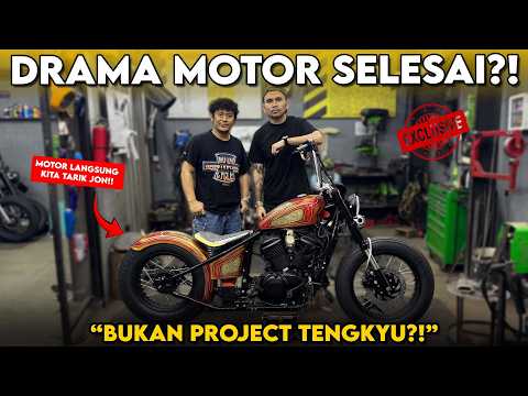 Tarik Motor Viral Dari Katros⁉️ Drama Project Tengkyu Selesai‼️