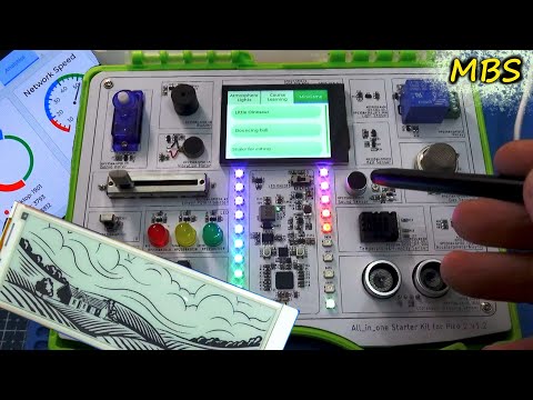 Стартовый набор Pico 2 и два дисплея на ESP32. Большая посылка от Elecrow