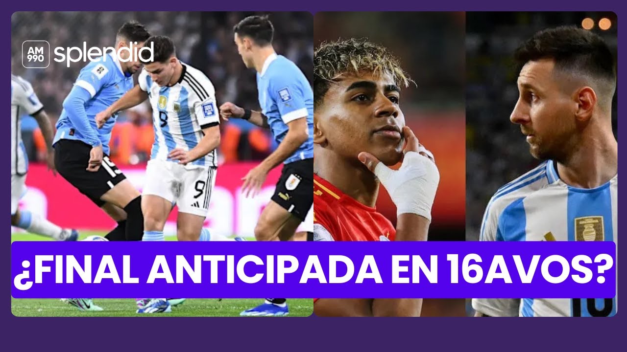ARGENTINA enfrentaría a URUGUAY o ESPAÑA en 16avos de final del MUNDIAL