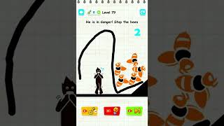 🎨 Draw Two Save: Save the man Level 79 | Android Gameplay Walkthrough Full Game #Shorts screenshot 1