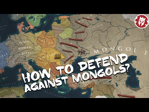 How to Defend Against Mongols - Medieval History #shorts