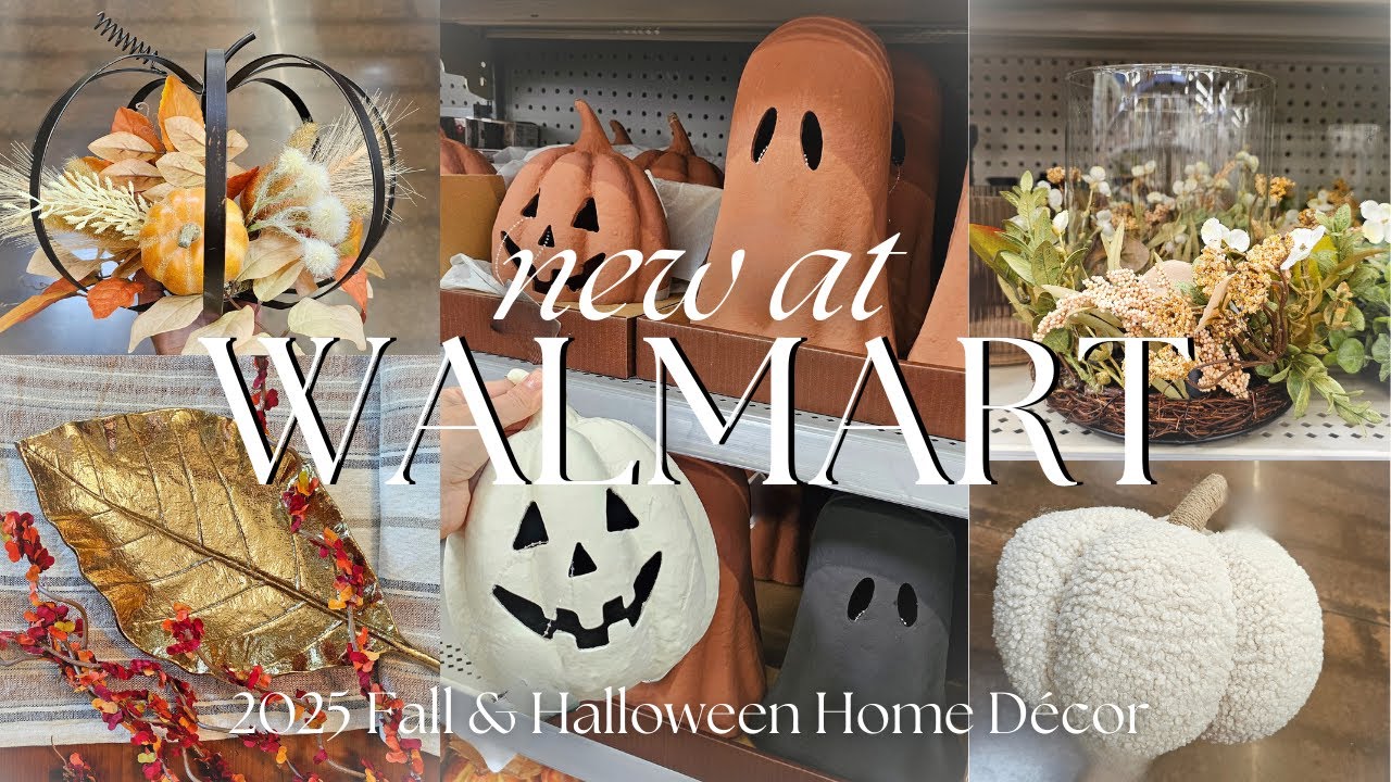 NEW WALMART SEASONAL HOME DECOR FINDS for 2025 | Shop with Me + Haul