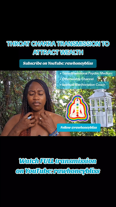 Throat Chakra Transmission to Attract Wealth 💎💸