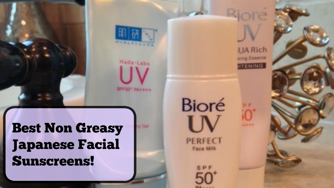 BEST BIORE SUNSCREENS!! YouTube