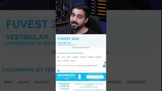 ⚠️ Edital da Fuvest 2026!