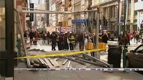 What's going on with all the sidewalk sheds in New York City?