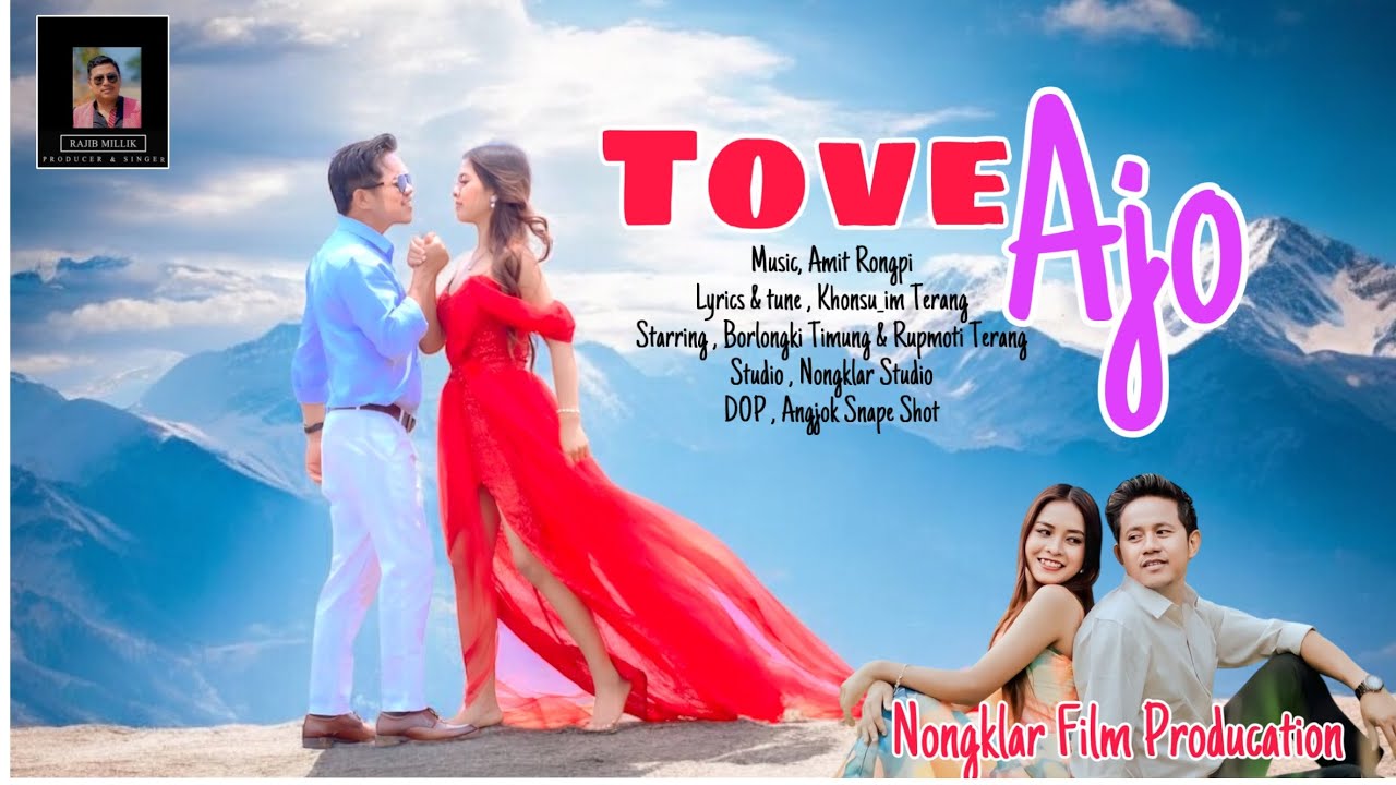 Tove Ajo official video//Borlongki & Rupmoti //Rajib Millik//2025