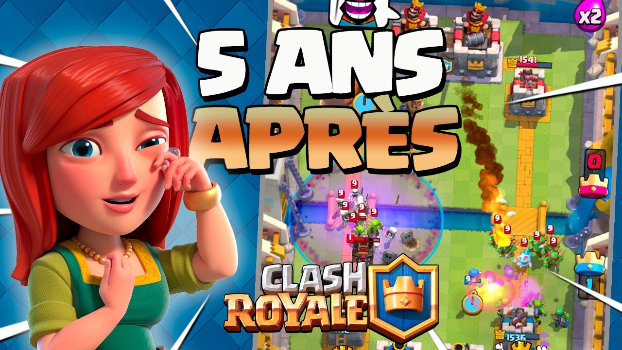 JE RETROUVE MON COMPTE CLASH ROYAL APRÈS 5 ANS ?!