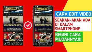 CARA MENAMBAHKAN BINGKAI HP KE VIDEO | KINEMASTER TUTORIAL