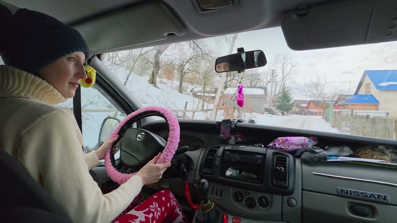 Stuck & Reverse ASMR ⚙️ Woman Driving Manual Car 