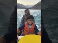 Jet skiing at attaabad lake family travel vlogs elexplore