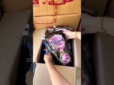 Video Shopee haul: Nước xả vải Hygine Thái - trời ơi thơm... - youtube