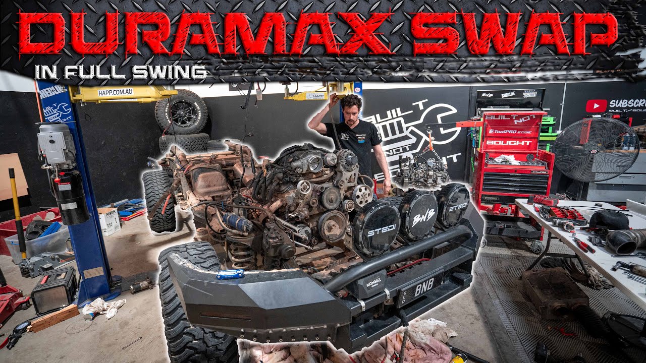 DURAMAX Ep. 2 || Pulling Out 650HP of Supercharged LS Power! 🥶🥶 - YouTube