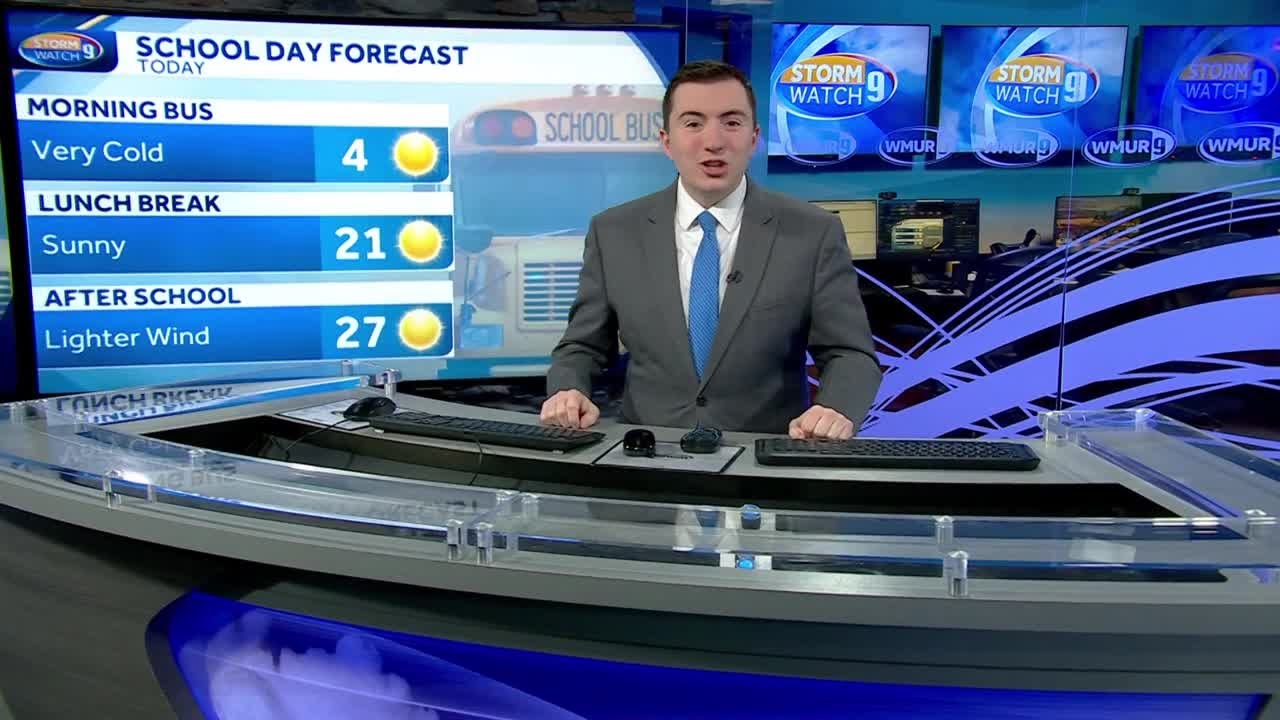 Video: Colder temps kick off the work week - YouTube