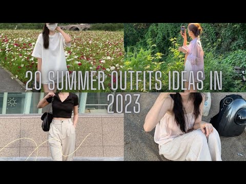 20 SUMMER Outfits Ideas In 2023 | Aesthetic Outfits Part 1 #outfit