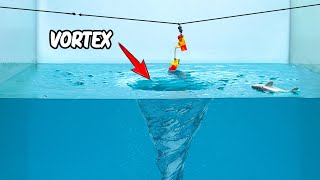 I Tested a BIG Vortex vs Lego Zipline!