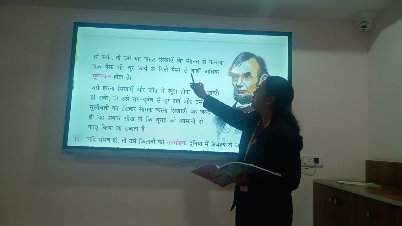 Class 3 Abraham Linkan Ka Patr