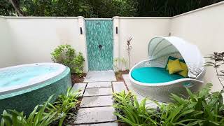 Sunset Beach Pool Villa with Whirlpool  Room Tour @ Kandima Maldives