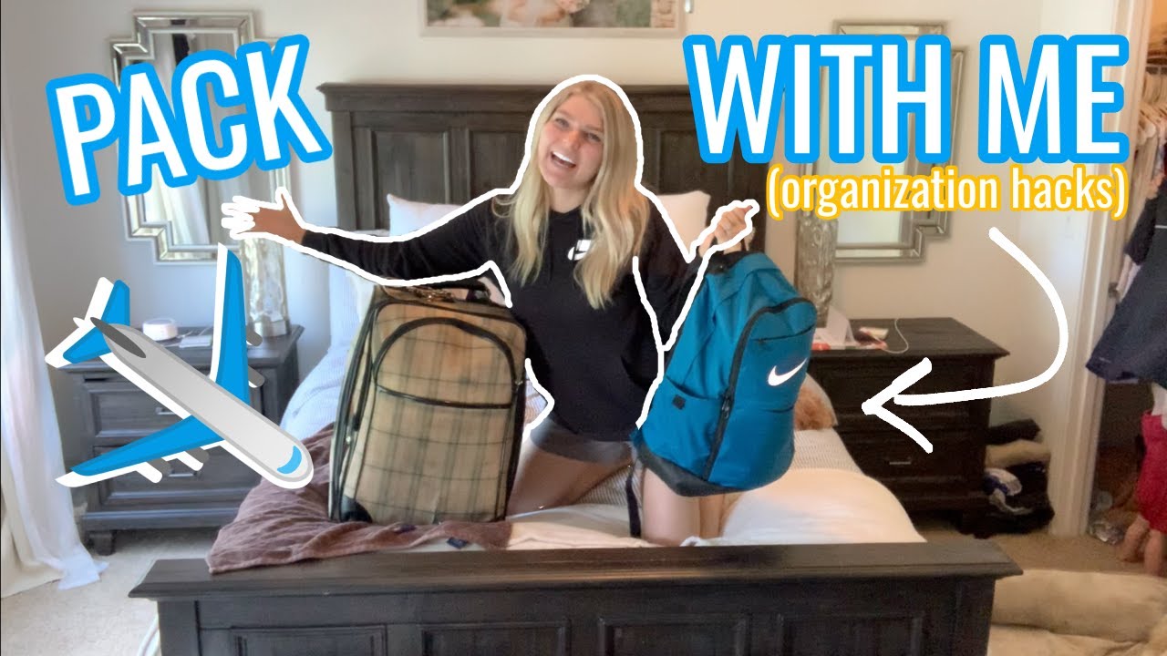 PACK WITH ME FOR VACATION (organization hacks) 2020 // Rachel K