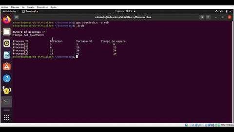 Simulación Round Robin